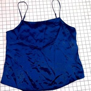 Babaton blue tank Silk Medium